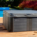 2.25m x 2.25m - Charcoal - Alpine Spas Cover (22cm Radius)