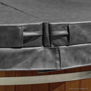 2.25m x 2.25m - Charcoal - Alpine Spas Cover (22cm Radius)