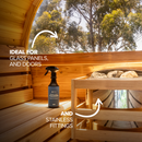 Sauna Glass Cleaner 500ml - Alpine Saunas
