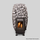 Rounded Olivine Sauna Stones 16kg - Alpine Saunas