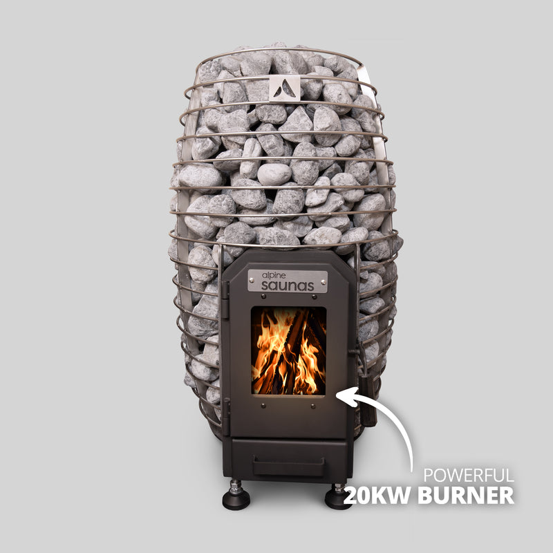 Wood Fired Sauna Heater 20kW - Alpine Saunas