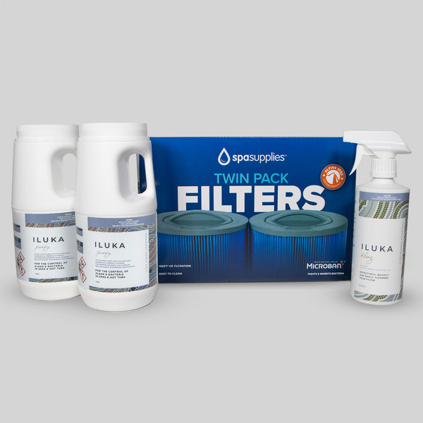 Standard Microban Filter Pair, Iluka Klenz & 2kg Iluka Purify Subscription Pack