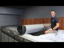 5.8m x 2.28m - Alpine Swim Spa Rolling Cover - Charcoal